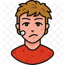 Injured boy  Icon