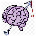 Brain Injured Brain Neural System Icon