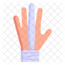 Finger Splints Finger Hurt Fractured Finger Icon