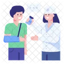 Injured Patient Medicine  Icon
