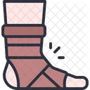 Injury Ankle Brace Fracture Icon