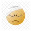 Injury Injured Emoji Icône