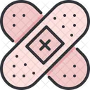 Injury Bandage Plaster 아이콘