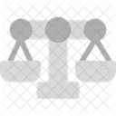 Injustica Deslealdade Desigualdade Ícone