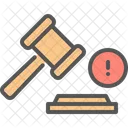 Injustica Justica Julgamento Ícone