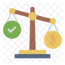 Injustice Scale Balance Icon