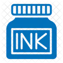 Ink Ink Bottle Art And Desig Icon