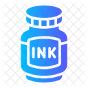 Ink Ink Bottle Quill Icône