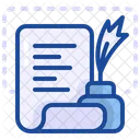 Ink Feather Write Icon