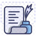 Ink Feather Write Icon