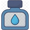 Ink Bottle Paper Writer Icon