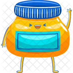Ink bottle mascot  Icon