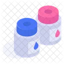 Ink Bottles Color Icon