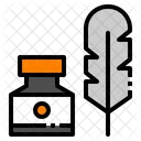Ink Pen Stationary Icon