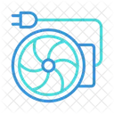 Luftungsgerate Elektrogerate Feuchtigkeitskontrolle Symbol