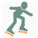 Inlineskaten Transport Rollerblade Icon