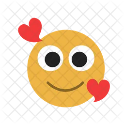 Inlove Emoji Icon