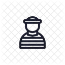 Prisioner Criminal Person Icon