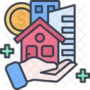 Bienes Raices Inversion Propiedad Icono
