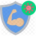 Inmune Enfermedad Virus Icono