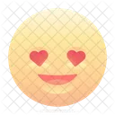 Amore Emoji Faccina Icon