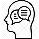 Inner Dialogue Cognitive Function Neurology Icon