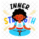 Inner Strength Mindfulness Meditation Icon