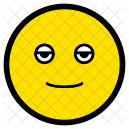 Innocent Emoji Icon - Download in Colored Outline Style