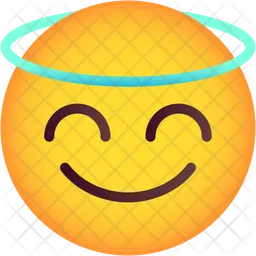 Innocent Emoji Icon