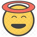 Innocent Emoji  Icon