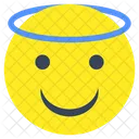 Innocent Emoji Emoticon Emotag Icon