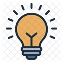 Bombilla Electrica Fisica Icono