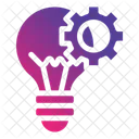 Innovation Bulb Idea Icône