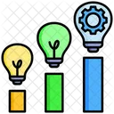 Innovation Incremental Progress Icon