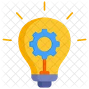 Innovation Idea Gear Icon