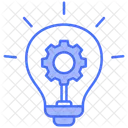 Innovation Idea Gear Icon