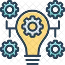 Innovation Bulb Concept Icon