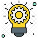 Innovation Idea Gear Icon