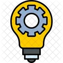 Innovation Idea Process Icon