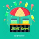 Innovation Juice Ice Icon