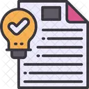 Innovation Idea Progress Icon