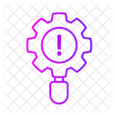 Innovation Risk Technology Bold Decision Icon