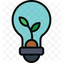 Bulb Clean Energy Icon