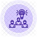 Innovative Leadership Line Icon Icon