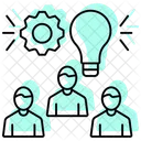 Innovative Leadership Color Shadow Thinline Icon Icon