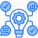 Innovative Okosysteme Innovation Technologie Symbol