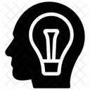 Innovative Person Creative Brain Man Power Icon