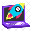 Startup Launch Startup Business Launch Icon