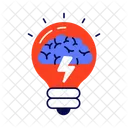 Innovative Thinking Innovation Idea Generation Icon
