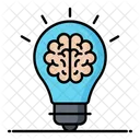 Innovator Brain Idea Icon